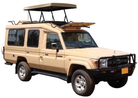 Self Drive Safaris Vehicle